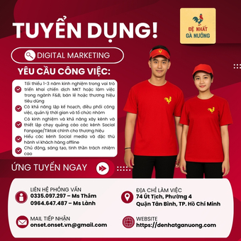 Poster tuyển dụng